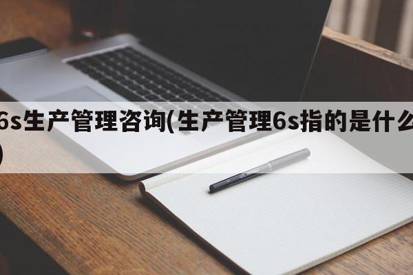 6s生产管理咨询(生产管理6s指的是什么)